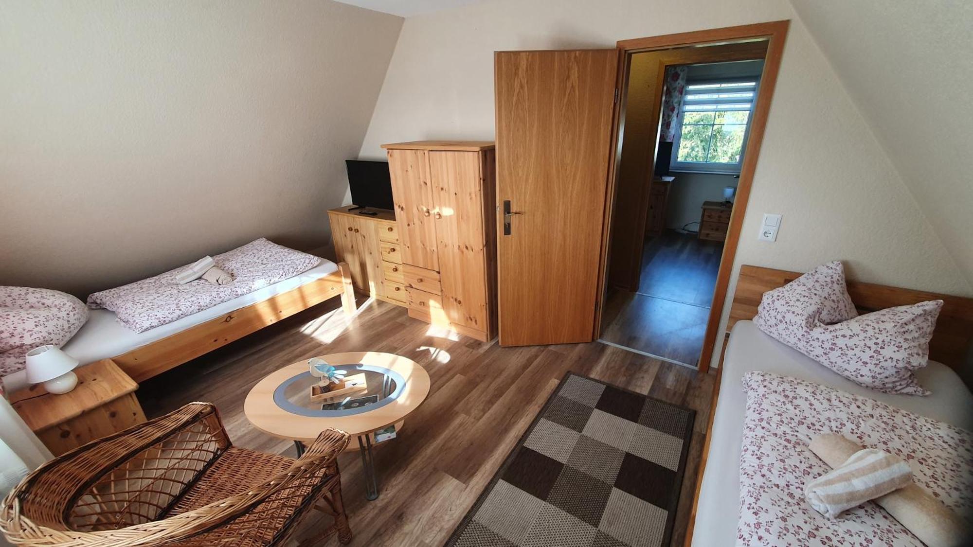 Pension Am Silberberg Gartz Экстерьер фото